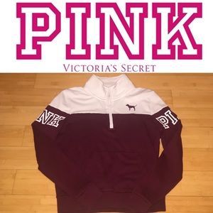 Victoria Secret’s Pink Quarter-Zip Pullover